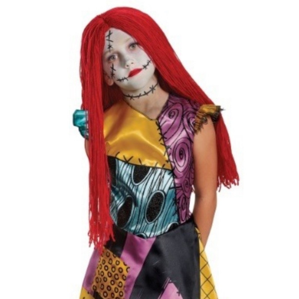 Disguise The nightmare before Christmas Sally deluxe child costume. NWT